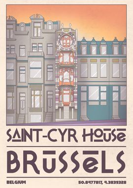 Saint-Cyr House, Brussels