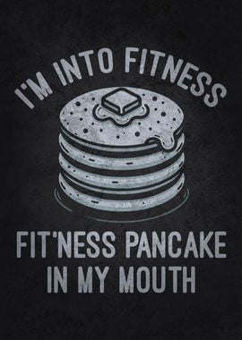 Fitness Pancake In My Mouth