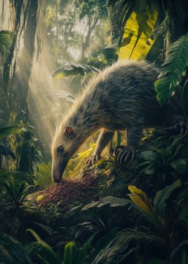 Anteater in Jungle