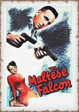 The Maltese Falcon Movie Poster