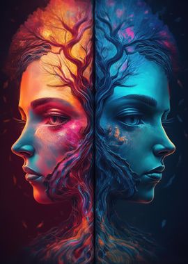 Dual Faces Tree