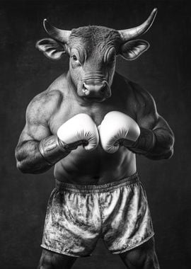 Bull Boxer Boxing