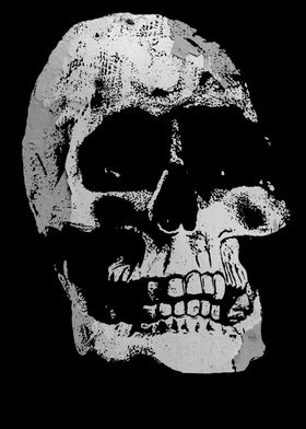 Skull - Grunge Texture