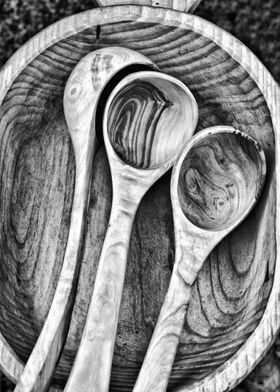 Wooden Ladles - ©Silvia Ganora - Do not copy or use in  ... 
