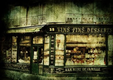 An old style patisserie tucked away in the back streets ... 