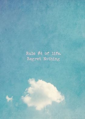 Rules of Life #4