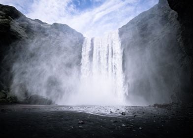 This is Skógafoss, Iceland. Shot at a photography trip  ... 