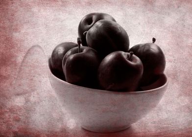 Franconian plums with vintage