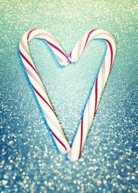 "Candy Cane Wishes" Photography - Winter, Retro Tones - ... 