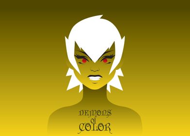 Demons of color: Yellow This is the demon of happiness, ... 