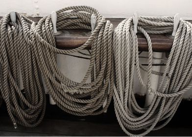 Ropes on a Sailing Vessel.