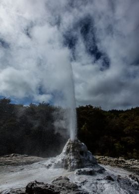 Taken in Wai O Tapu thermal Wonderland. Near Rotorua, N ... 