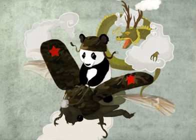 Panda's Escape. (panoramic version)
