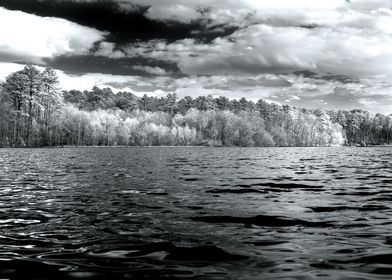 This was taken with an infrared on Paul M Grist lake in ... 