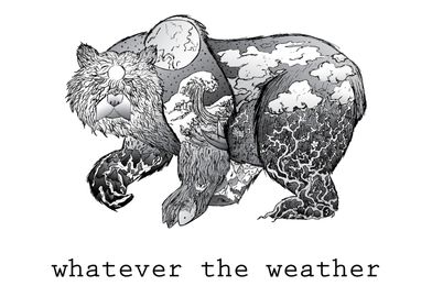 whatever the weather CD  cover art. whatever the weathe ... 