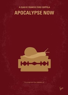 No006 My Apocalypse Now minimal movie poster During th ... 