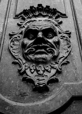 Old europe door face