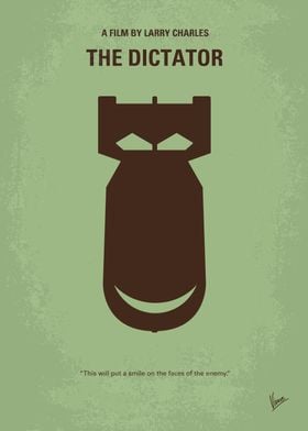 No212 My The Dictator minimal movie poster The heroic ... 