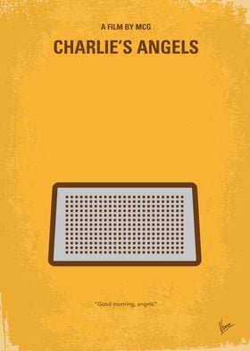 No273 My Charlies Angels minimal movie poster Three wo ... 