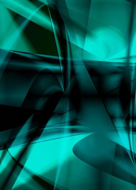 abstract Art like green velvet