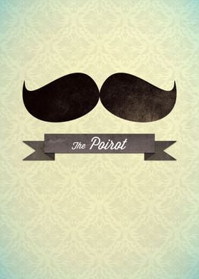 Inspired by the famous Hercule Poirot moustache.
