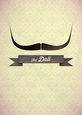 Inspired by the famous Salvador Dali moustache.