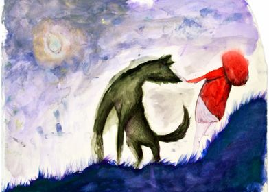 When the Wolf Meet Little Red Hood