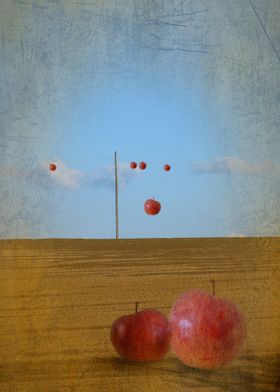 Apple Dream Surreal Landscape