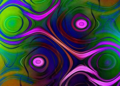 Beautiful abstract digital art work