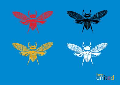 Bee United  Poster