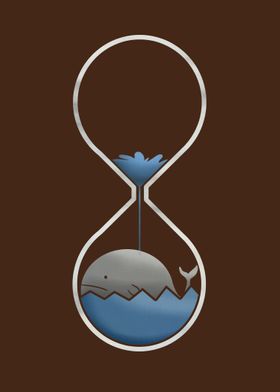 whale hourglass