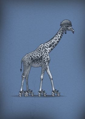 Skate humor Giraffe