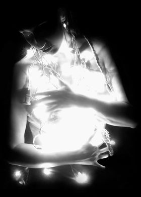 Embracing Light - Self Portrait Image photographed usi ... 