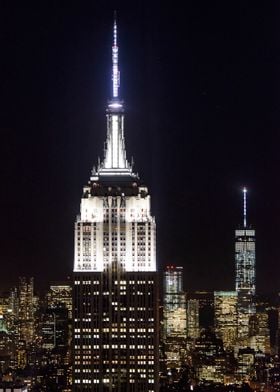 Gotham's giants, both the empire state building and the ... 