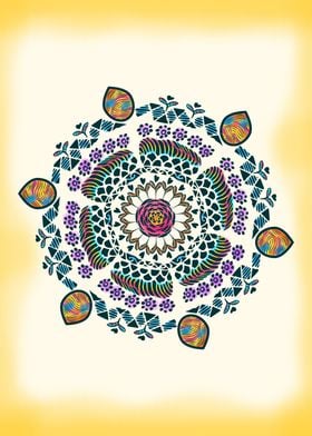 Mandala Floral Mandala