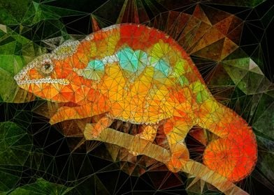abstract chameleon