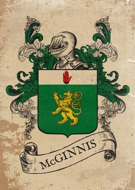 McGinnis Coat of Arms (Ireland)