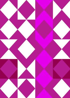 geometrical purple pattern