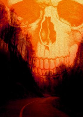 Skull Forest  Poster