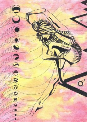 Scorpio _ Zodiac Series (Watercolor)