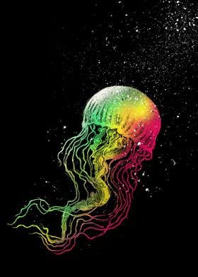 Rainbow jellyfish