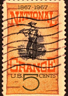National Grange U.S. stamp