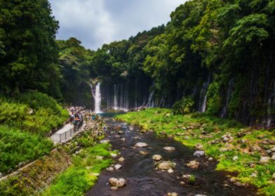 Amazing Shiraito Falls
