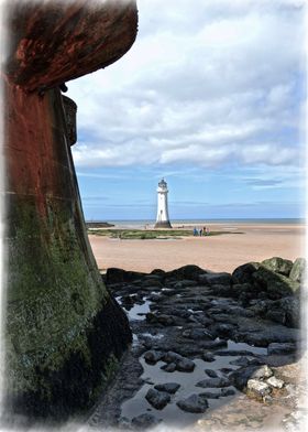 Traditional Seaside Scene