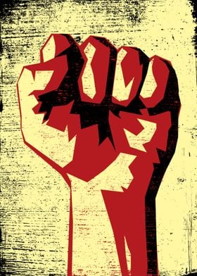 Revolution!!! Raised Fist!