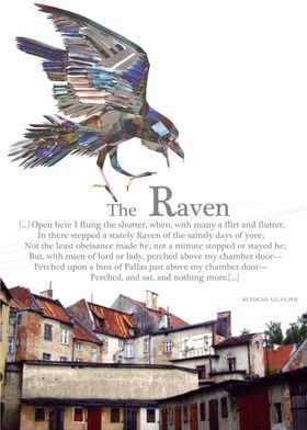The Raven- Inspired by Edgar s Allan Poe poem.