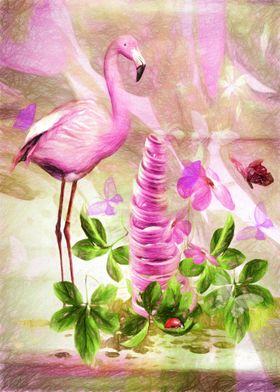 Pink Flamingo