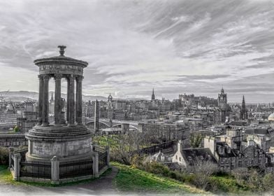 Spring on Calton Hill