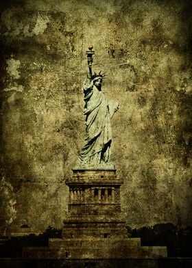 The Statue of Liberty, NY, USA.