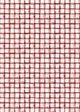 Marsala Pattern. Watercolor painted with the color of t ... 